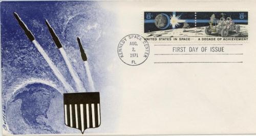 1971 Space Achievements (Scott 1434-5) Newsweek FDC