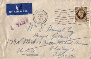 Great Britain, Airmail