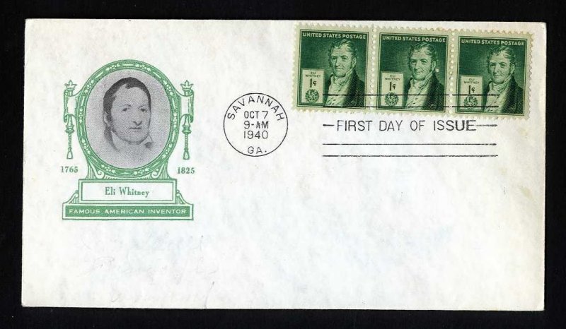 # 889 to 893 First Day Covers with Ioor cachet dated 1940 - #2