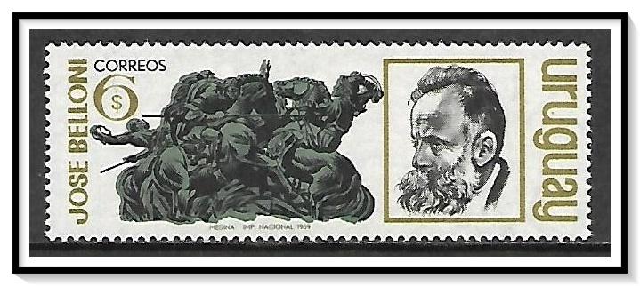 Uruguay #772 Jose L Belloni MNH