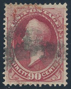 US Scott #155 Used, VF, PSAG (Graded 80)