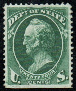 USA #O 65 XF-SUPERB OG H, bold color, SELECT!