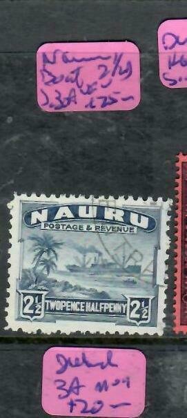 NAURU (P1812B)   BOAT 2 1/2D  SG 3A    VFU