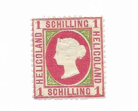 Heligoland #6 M NG Reprint? - Stamp