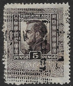 HUNGARY REVENUES 1927 5p Brown FORGALMI ADO (Sales Tax) Bft 37 VFU