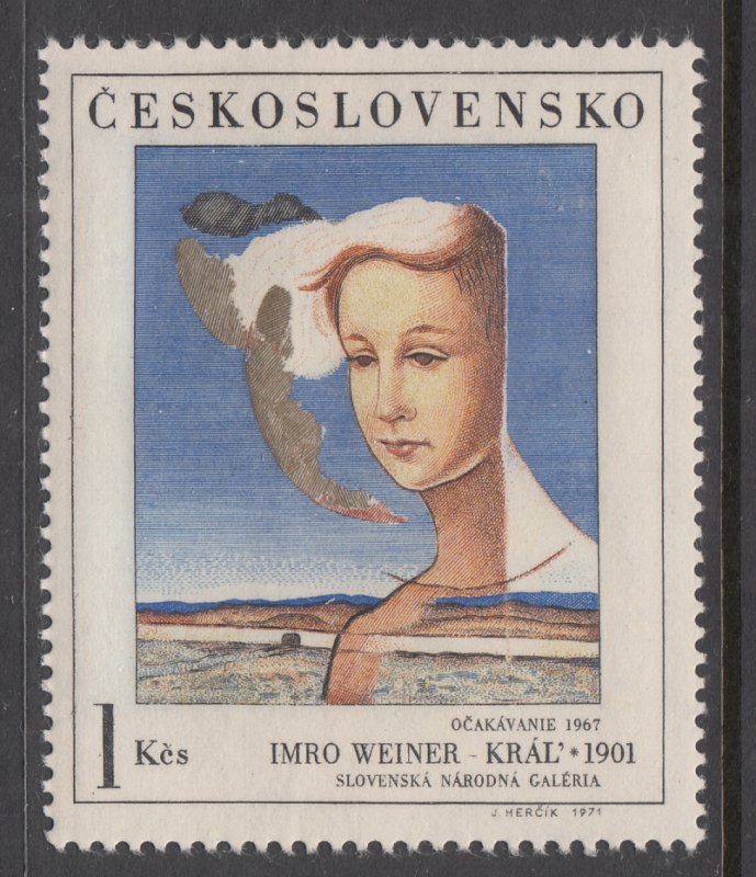 Czechoslovakia 1779 Paintings MNH VF