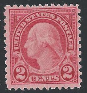 Scott 579, Original Gum, 1923-29 Issues