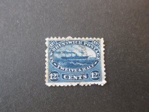 Canada New Brunswick 1860 Sc 10 FU