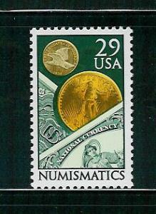 #2558 Numismatics MNH Single Issue