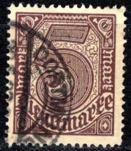 Germany Reich Scott # O13, used, exp.h/s, Mi# D33a