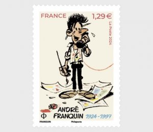 2024 France Andre Franquin - Comic (Scott NA) MNH