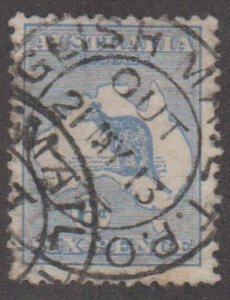 Australia Scott #8 Stamp - Used Single