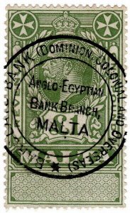 (I.B) Malta Revenue : Duty Stamp £1