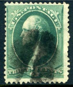 US 207 Used Washington 3 Cents