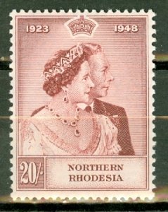 LC: Northern Rhodesia 49 mint CV $100