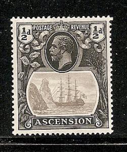 Ascension mint scott cat# 10