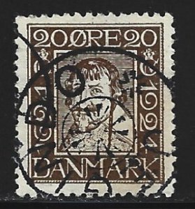 Denmark #173   used