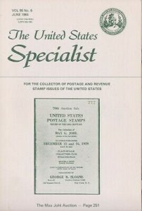 The United States Specialist Vol. 55 No. 6 - June 1984