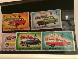 Umm Al Qiwain Car  stamps R21599