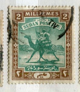 BRITISH EAST AFRICA PROTECTORATE; Early 1900s Came Rider used 2m. value