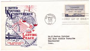 United States 928 Set FDC UN