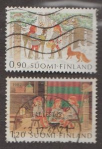 Finland Scott #673-674 Stamp - Used Set