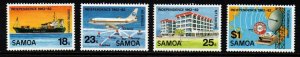 SAMOA SG616/9 ANNIV OF INDEPENDENCE MNH