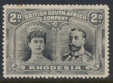 British South Africa Company / Rhodesia  SG 128 MH  see details