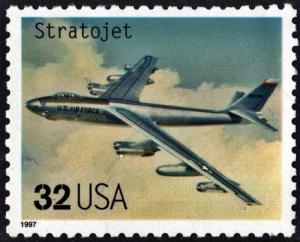 SC#3142h 32¢ Classic American Aircraft: Stratojet Single (1997) MNH