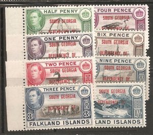 Falkland Islands SC 3L1-8 MNH