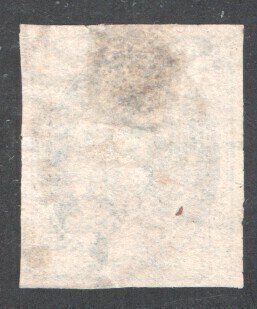 Denmark #16b  Imperf, Used, VF, Rare Stamp, CV $500.00  .....  1671116