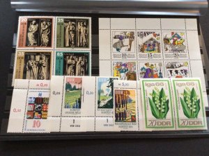 German Democratic Republic Mint never hinged stamps Ref 60687