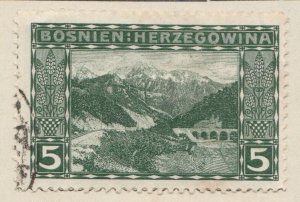 AUSTRIA BOSNIA & HERZEGOVINA 1906 5h Used Stamp A29P9F31615-