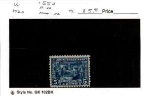 United States Postage Stamp, #550 Mint NH, 1920 Pilgrim (AB)