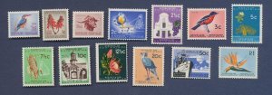 SOUTH AFRICA - Scott 254-266 - VF MNH complete set