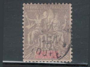 Guadeloupe 1900 Navigation & Commerce 15c Scott # 35 Used