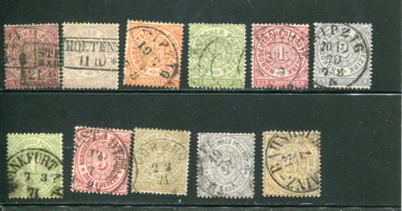 North German Conf, #13/23  used  only #20 missing HICV