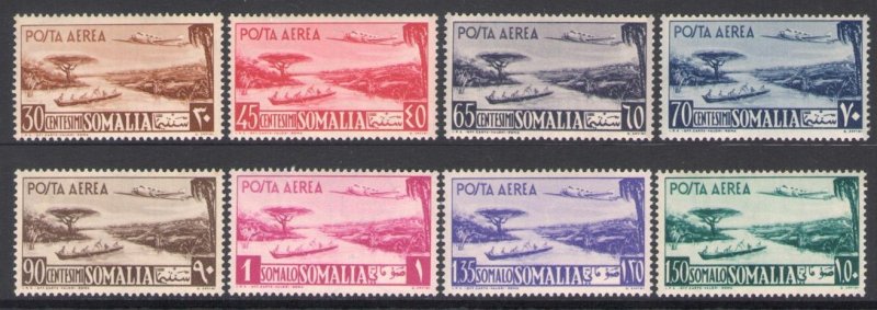 1950-51 Somalia Afis - Saxon Airmail No. 1/8 - Not Complete Series - MNH**