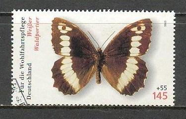 GERMANY BUND Sc# B964 USED FVF Butterfly