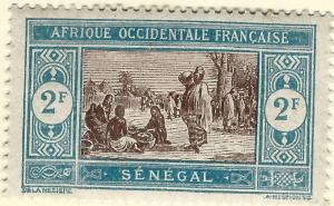 Senegal Sc #120 F-VF Mint OG hr French Colonies are Hot!