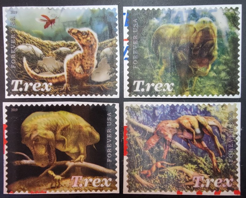 US 5410-5413 (2019 Tyrannosaurus Rex)