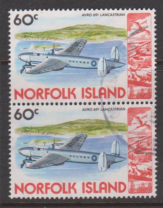 Norfolk Island Sc#266 Used Pair