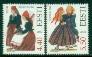 Estonia 2002 Folk Costumes MUH