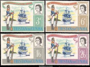 Tristan da Cunha Scott 95-98 Mint never hinged.