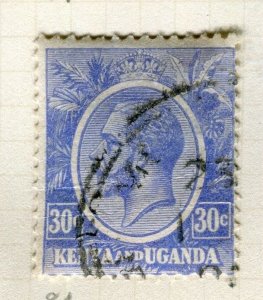 BRITISH KUT; KENYA 1922 early GV issue fine used 30c. value