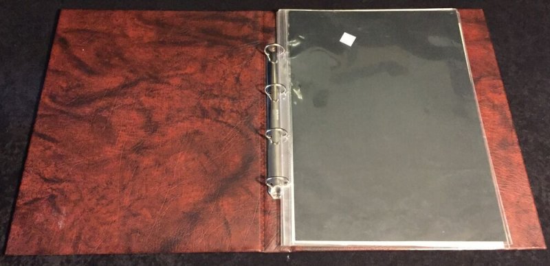 Box of 11 Large Ring Albums.Ready To use again.Heavy Lot.(K57)