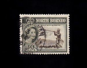 North Borneo Scott #288 Used