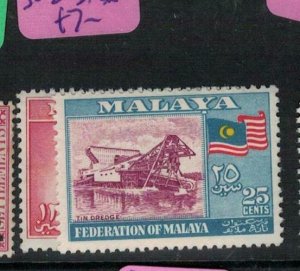 Malaya Federation SG 2-3 MNH (4exc) 