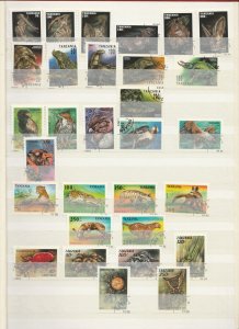 TANZANIA Stamps / Used / Thematic / Topical Lot 17586-