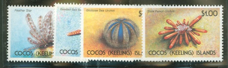 Cocos (Keeling) Islands #237-40  Single (Complete Set)